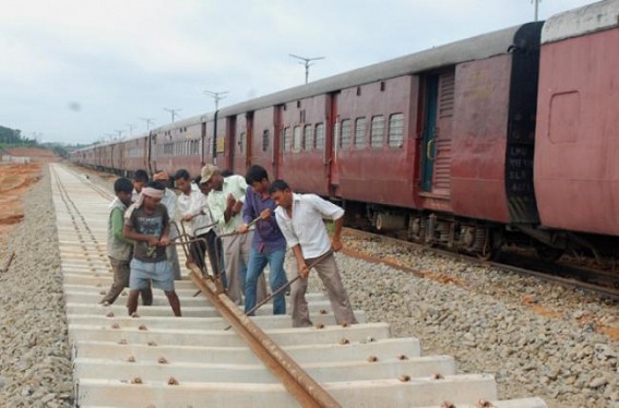 PM Modi inquires about the progress of railwork in Tripura
